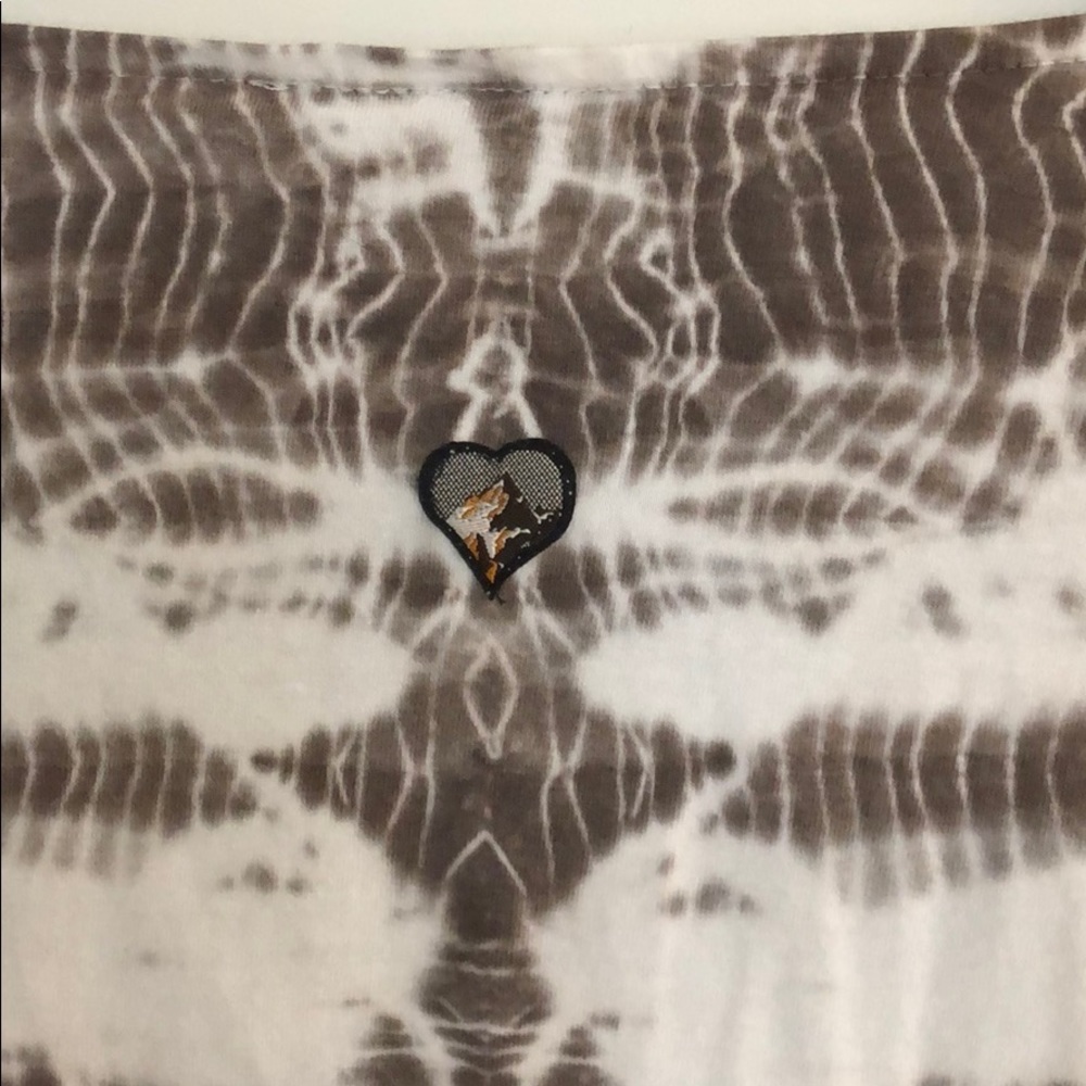 Kuhl tie-dyed cross top tee